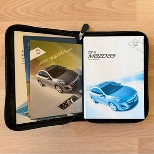 2010 MAZDA Owner's Manual Set with Soft Case